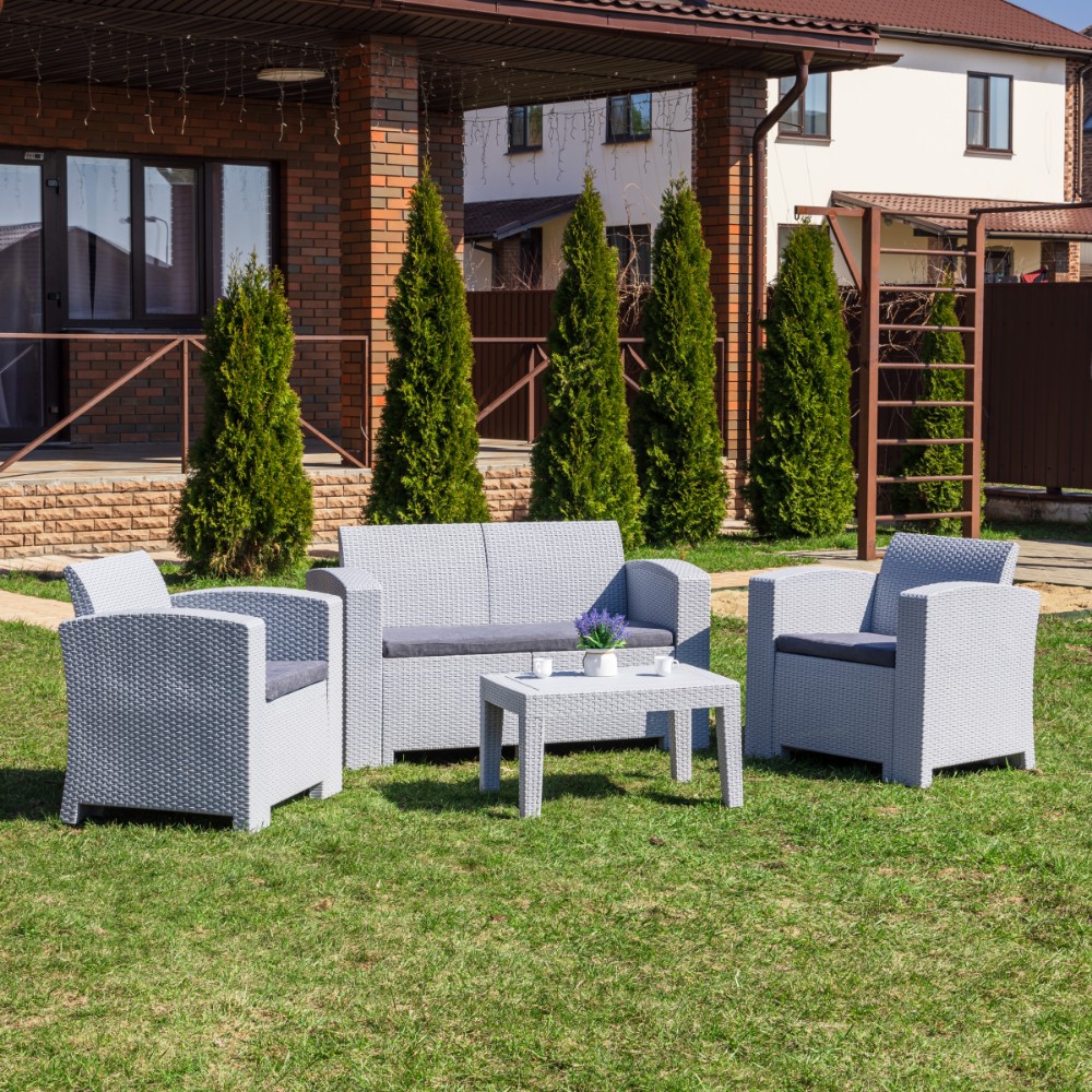 Комплект мебели Royal Family LANA LUX S светло-серый 2